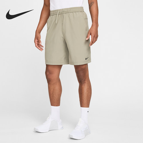 Nike/耐克正品Form Dri-FIT男士简约松紧系带宽松短裤FN2999-320