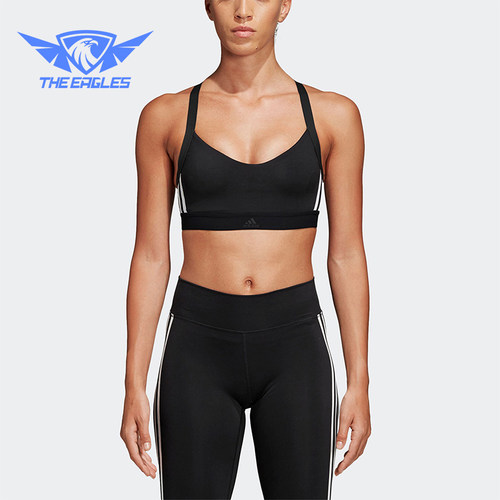 Adidas/阿迪达斯正品夏季新款女士经典瑜伽训练运动内衣DU1290