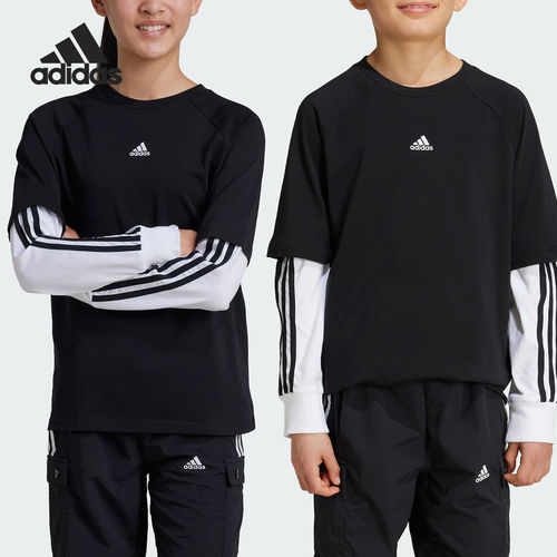 Adidas/阿迪达斯正品StretJamStret休闲舒适长袖T恤IV7049