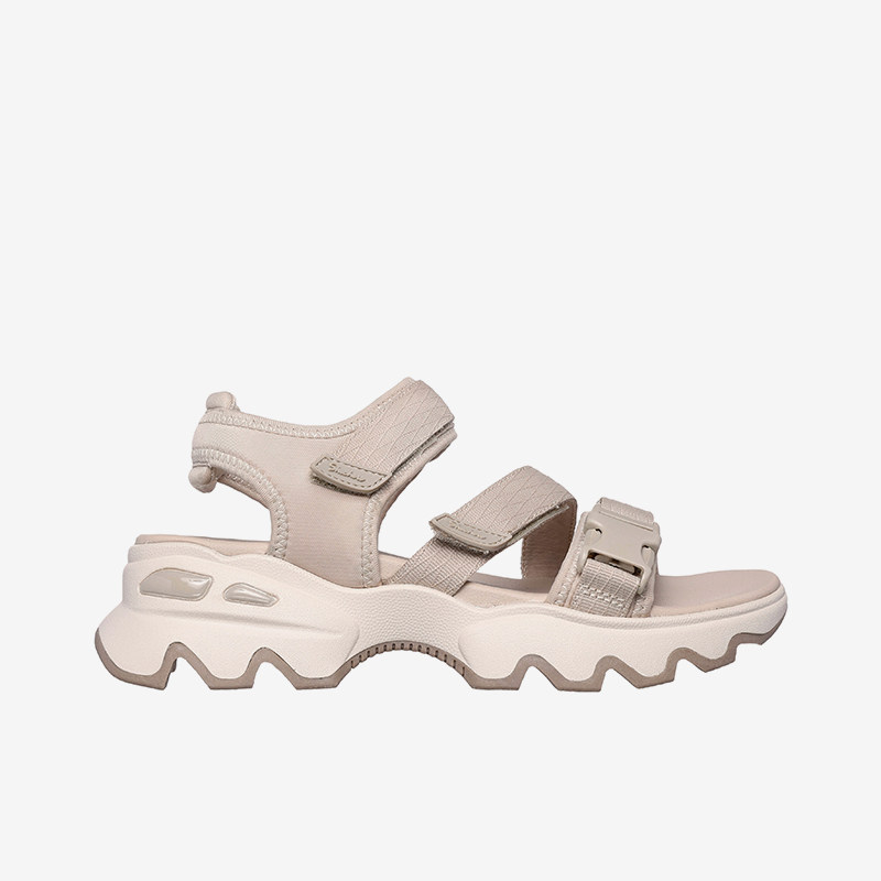 Skechers/斯凯奇正品当季新款女士魔术贴复古时尚沙滩凉鞋,运动鞋new,运动沙滩鞋/凉鞋,淘宝优惠券,粉丝福利购,淘宝优惠卷