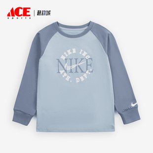 耐克正品 T恤II3715 Heritage 小童圆领长袖 440 Redux Nike