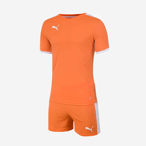 Puma/彪马正品夏季新款透气短袖运动休闲足球套装703104-03