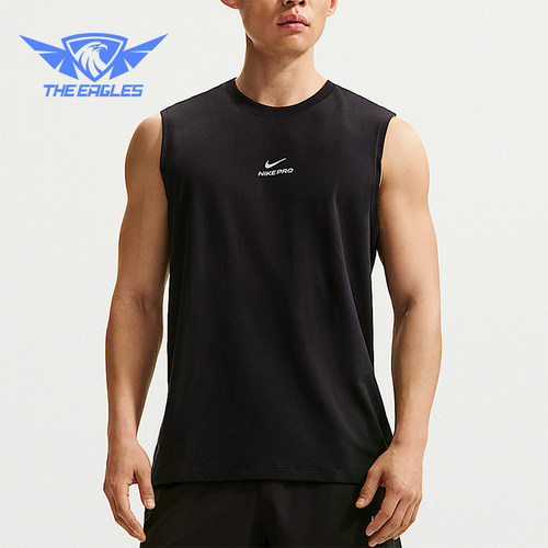 Nike/耐克正品NikePro无袖休闲舒适经典训练上衣IM4900-010