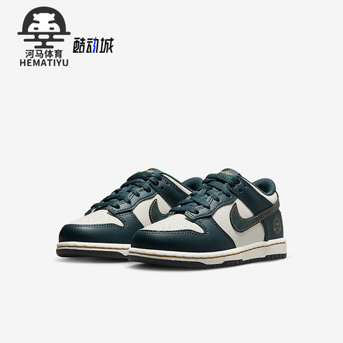 Nike/耐克正品Dunk Low小童轻便休闲经典运动板鞋FB9108-301