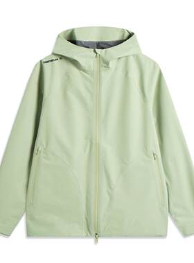 李宁正品CF溯男女同款户外休闲运动训练拉链连帽夹克外套AEMV005