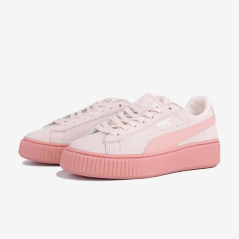 Puma/彪马正品Suede Platform女士防滑轻便低帮板鞋363559-12
