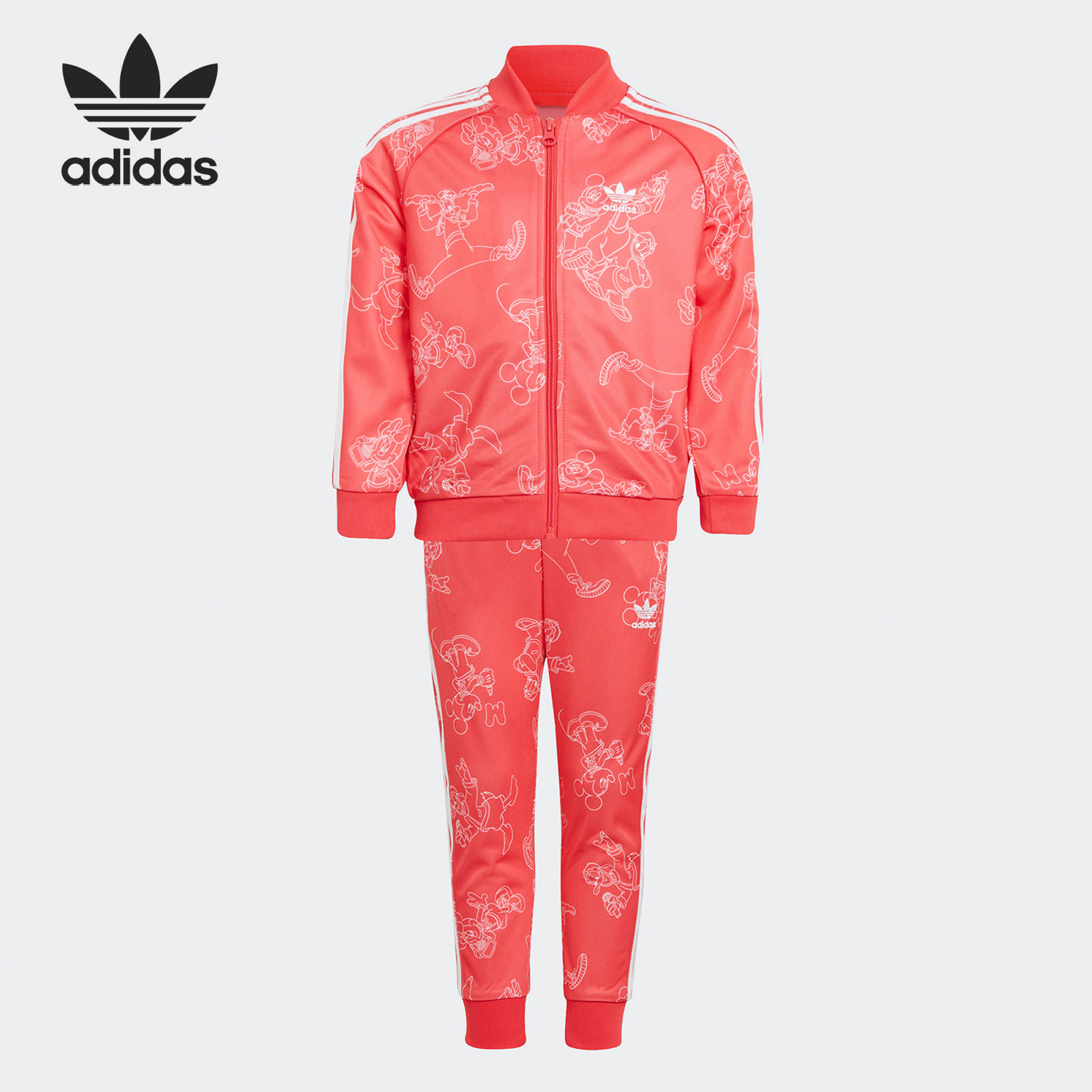 Adidas/阿迪达斯正品三叶草当季新款小童运动休闲套装H20321