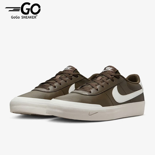 Nike/耐克正品CourtShot新款男灰褐白色经典街头板鞋FQ8146-202