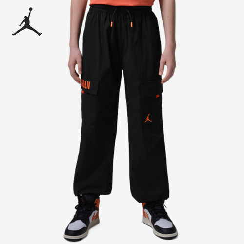 Nike/耐克正品JORDANPrestige新款儿童经典轻盈工装裤IW1466-010