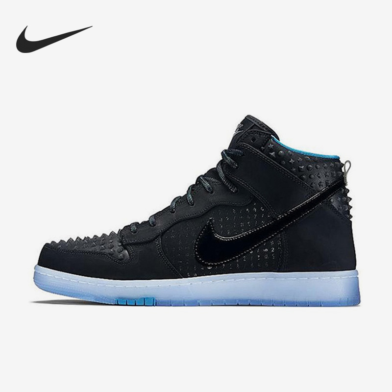 Nike/耐克正品男款防滑透气耐磨高帮舒适休闲板鞋744309-001