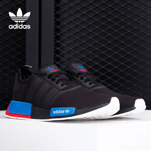 Adidas/阿迪达斯正品三叶草 NMD_R1 男女经典跑步运动鞋FX4355