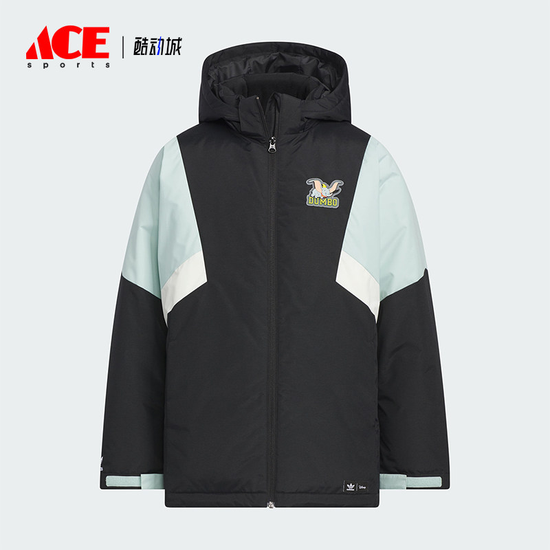 Adidas/阿迪达斯正品三叶草大童保暖连帽运动羽绒服IX4350,童装/婴儿装/亲子装,羽绒服,淘宝优惠券,粉丝福利购,淘宝优惠卷