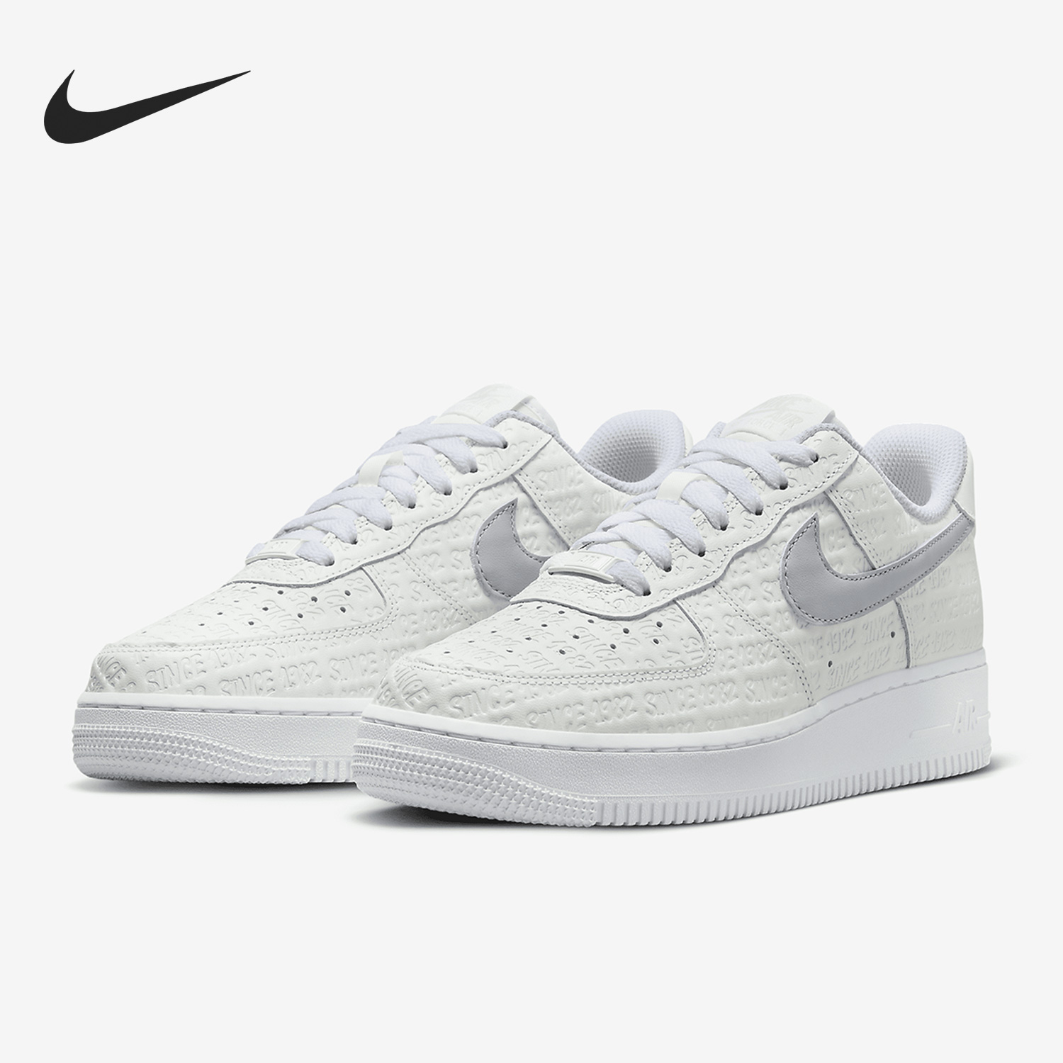 Nike/耐克官方正品Air Force 1 '07 Low女子运动休闲鞋FJ4823-100