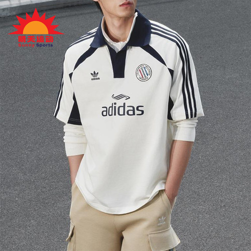 Adidas/阿迪达斯正品三叶草男士宽松经典透气翻领Polo衫KD0945