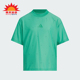 阿迪达斯正品 2025儿童透气经典 运动休闲时尚 Adidas 短袖 JL7520