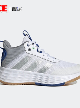 Adidas/阿迪达斯正品OWNTHEGAME 2.0 K儿童训练运动鞋GW1553
