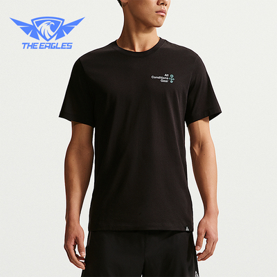 Nike/耐克正品Dri-FIT男士运动透气简约印花短袖T恤IH4417-010