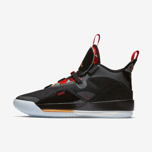 Nike耐克正品Air Jordan 33中性中帮减震实战篮球鞋AQ8830-007