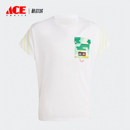 Adidas/阿迪达斯正品 U LEGO Q2 TEE大童运动短袖T恤HS1164