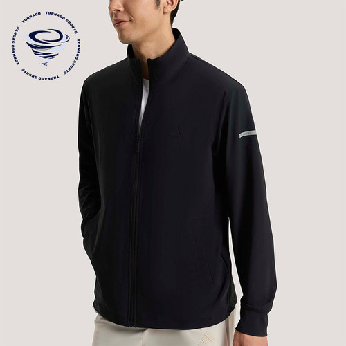 Adidas/阿迪达斯正品春季男士宽松立领经典运动耐穿外套KW4772