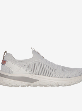 Skechers/斯凯奇正品新款男士一脚蹬健步轻质网面运动休闲鞋