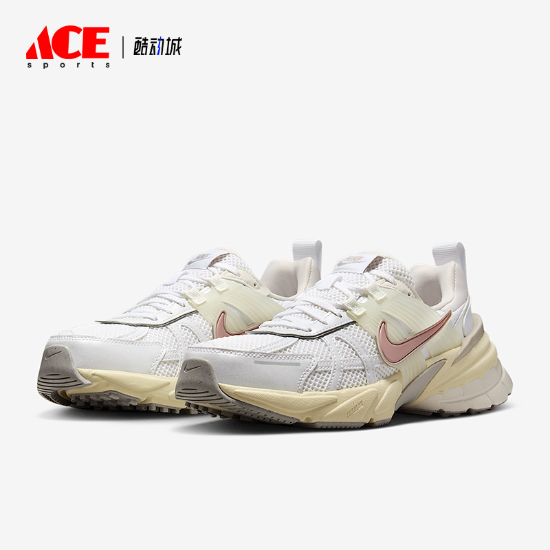 Nike/耐克正品V2K Run女士低帮轻便训练经典运动跑步鞋FD0736-112