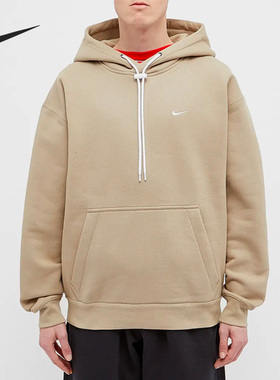 Nike/耐克正品Swoosh logo刺绣连帽男女运动卫衣CD6393-247