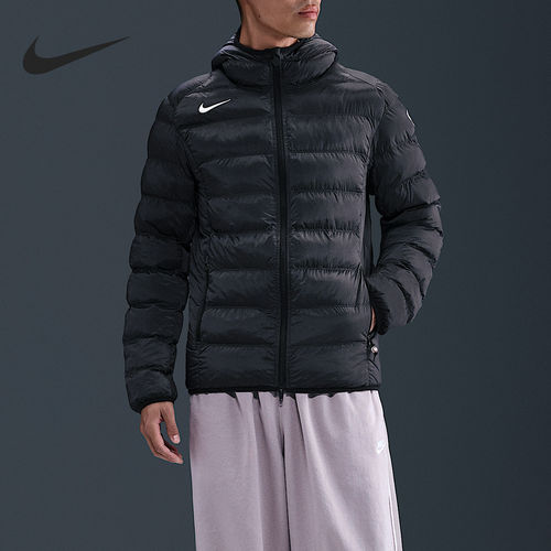 Nike/耐克正品Total90新款男黑米白色休闲夹克外套HV3508-010