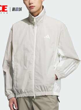 Adidas/阿迪达斯正品WOVEN JACKET男士经典梭织立领外套KC3921