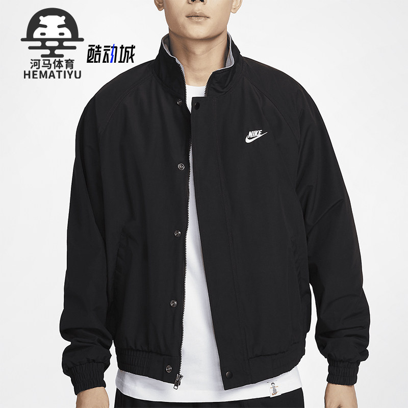 耐克男士摇粒绒里料加绒夹克