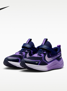Nike/耐克正品Cosmic Runne魔术贴小童经典运动跑步鞋IQ9862-402