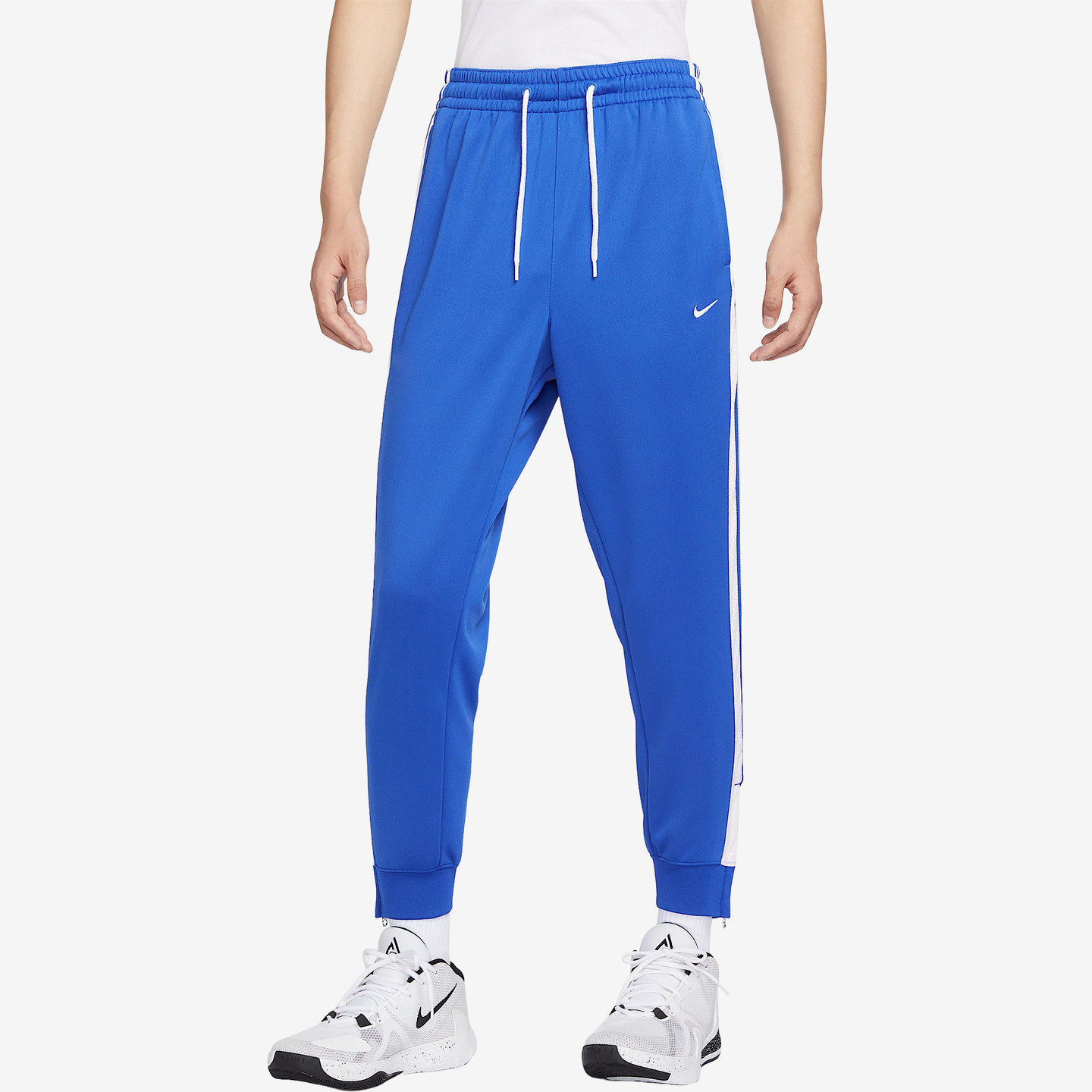 Nike耐克正品男款高腰系带针织轻便舒适日常出行运动裤FB6973-480