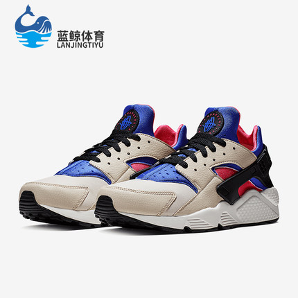 Nike/耐克正品AIR HUARACHE男士时尚拼接跑步鞋318429-056
