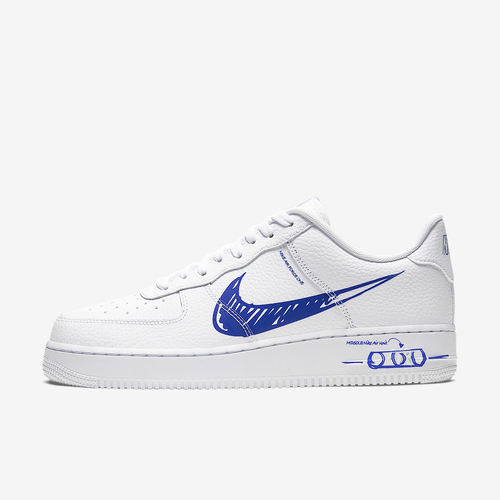 Nike耐克正品Air Force 1男低帮缓震轻便防滑板鞋CW7581-100