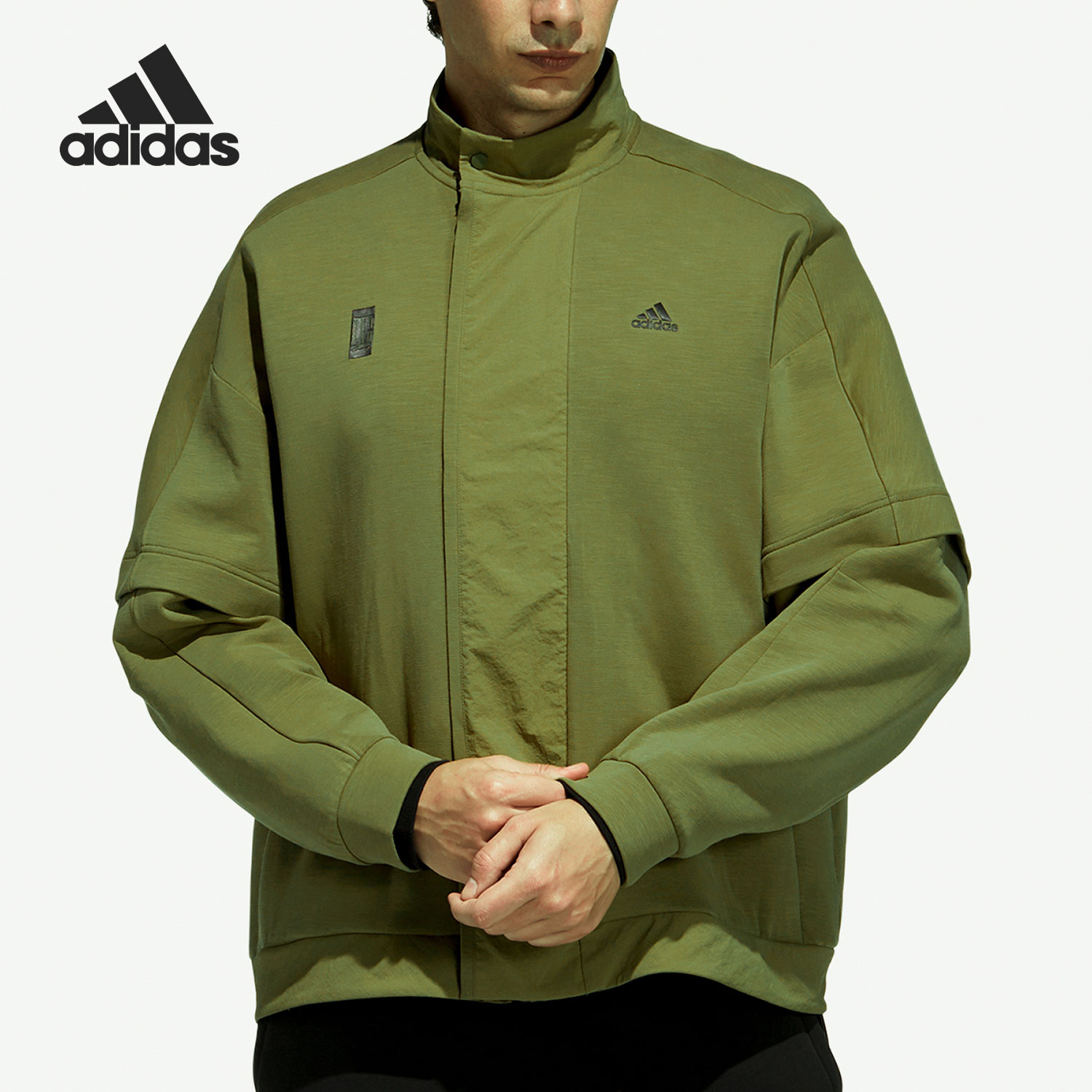 Adidas/阿迪达斯官方正品2021秋季新款男子运动立领夹克H39319