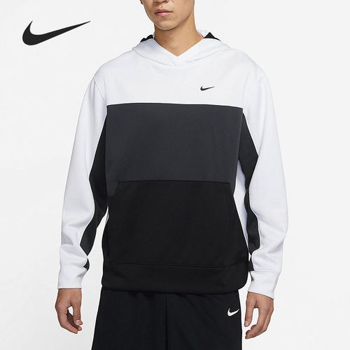 Nike/耐克正品休闲男子时尚刺绣运动连帽套头卫衣 DH9727-100