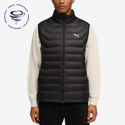 Puma/彪马正品PACKLITE 男士保暖舒适运动经典羽绒马甲693461-01