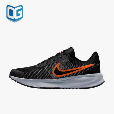 Nike/耐克正品RUNDEFY新款男黑橙色低帮网面经典跑步鞋HM9594-011