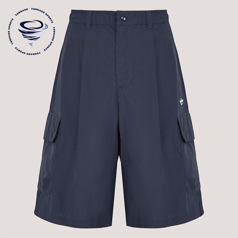 Adidas/阿迪达斯正品三叶草男士宽松日常休闲慵懒风短裤KT3045