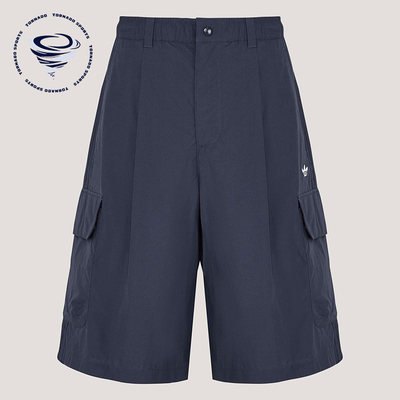 Adidas/阿迪达斯正品三叶草男士宽松日常休闲慵懒风短裤KT3045