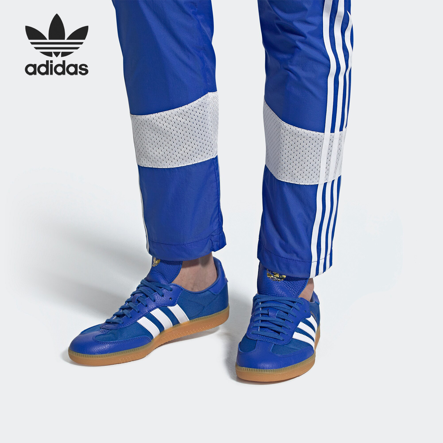 Adidas/阿迪达斯正品三叶草男子时尚运动健身低帮板鞋F35093