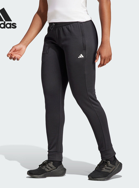 Adidas/阿迪达斯正品冬季新款女士加绒保暖休闲运动裤IM2678
