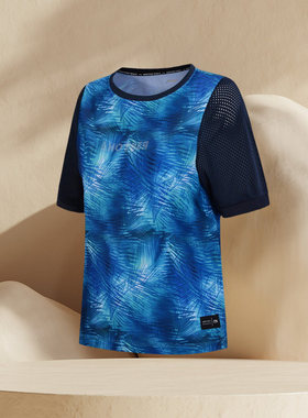 李宁正品女装新款运动衣帅气跑步服装圆领宽松短袖T恤AHSN076