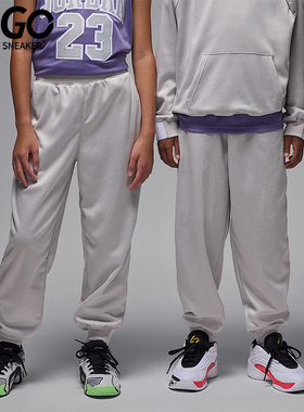 Nike/耐克正品JORDAN大童束脚印花耐穿经典运动长裤IO2564-085