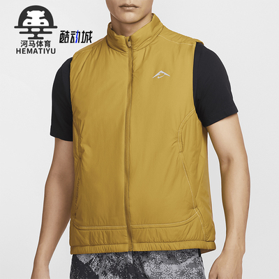 耐克男士拉链运动跑步马甲