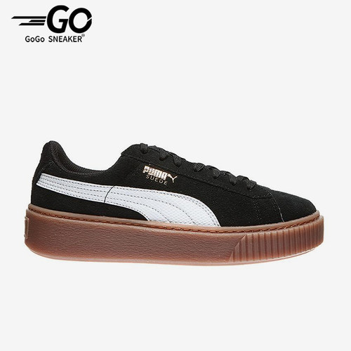 Puma/彪马正品Suede Platform女士运动经典休闲防滑板鞋363906-02