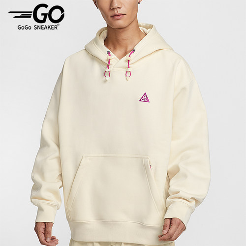 Nike/耐克正品2025秋季款男士休闲加绒套头连帽卫衣IM9347-113