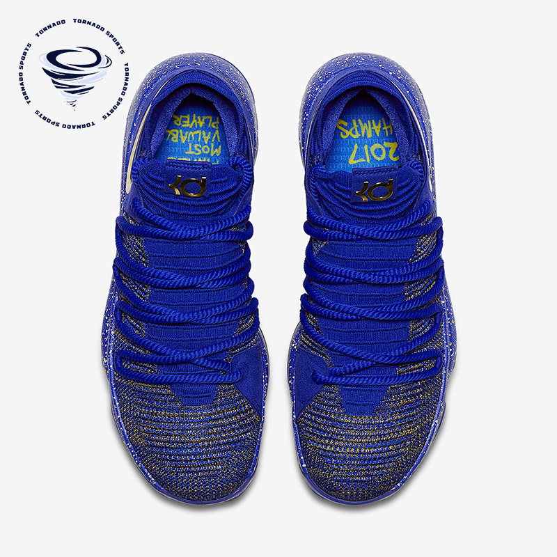 Nike/耐克正品KD 10男士低帮气垫缓震实战篮球鞋897816-401