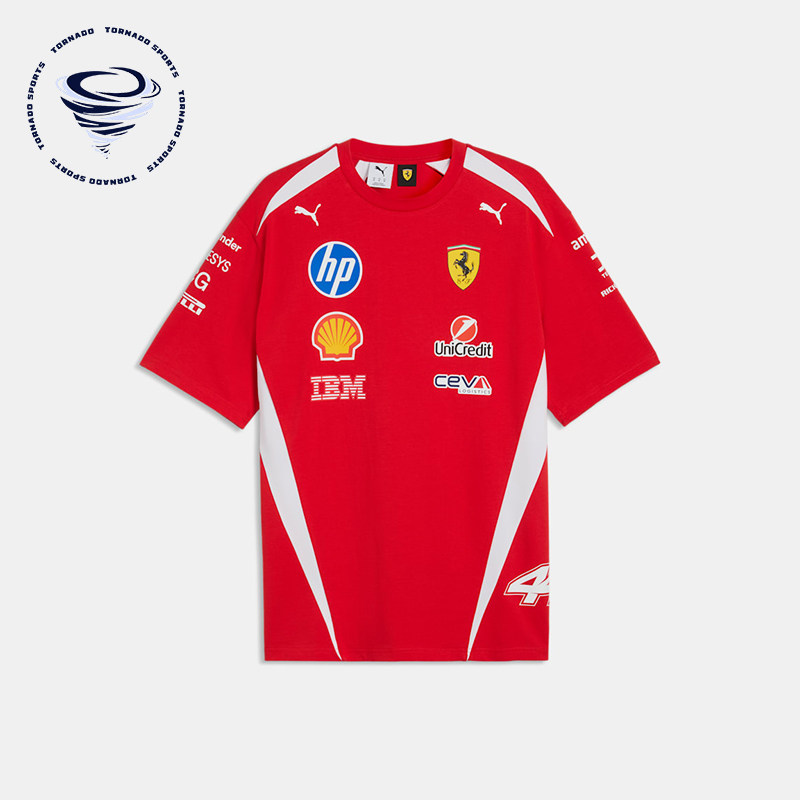 Puma/彪马正品夏季男女透气时尚潮流轻质圆领短袖T恤713827-44