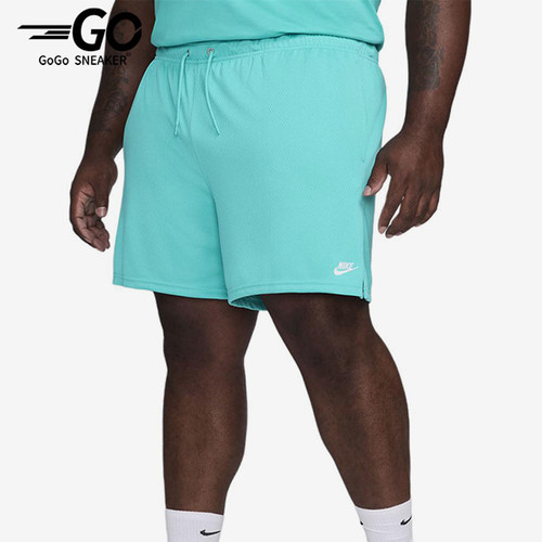 Nike/耐克正品男士Logo刺绣松紧腰短款休闲短裤FN3514-345